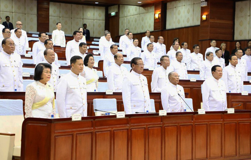  Quốc hội Campuchia khóa VII có 125 nghị sĩ. (Ảnh: Fresh News)