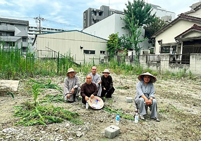 Địa điểm nơi xây dựng ngôi chùa mới tại Tokyo. Ảnh: Asahi Shimbun