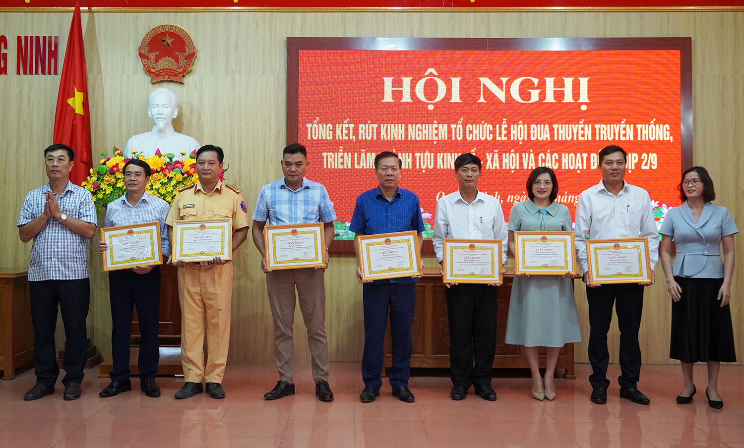 Quảng Ninh: Tổng kết lễ hội đua thuyền truyền thống và các hoạt động dịp lễ 2/9