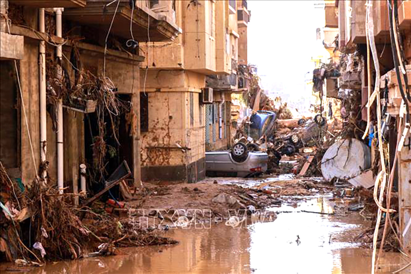 WHO trích 2 triệu USD để hỗ trợ nạn nhân lũ lụt ở Libya