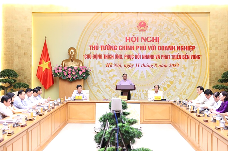  Thủ tướng Phạm Minh Chính chủ trì Hội nghị với doanh nghiệp  