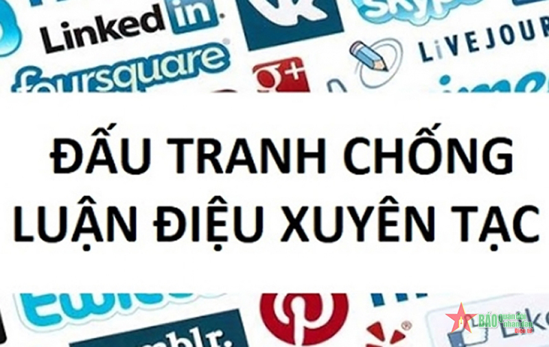 Kiên quyết đấu tranh với các âm mưu, thủ đoạn chống phá Đảng, Nhà nước trên không gian mạng. 