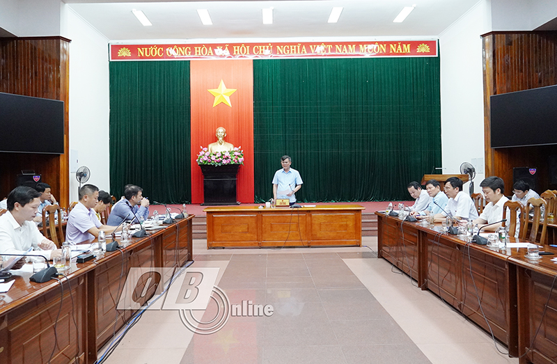 Chủ tịch UBND tỉnh Trần Thắng cũng yêu cầu UBND các huyện, thành phố, thị xã phối hợp với chủ đầu tư khẩn trương tập trung giải quyết các nội dung liên quan đến tái định cư, di dời công trình hạ tầng kỹ thuật