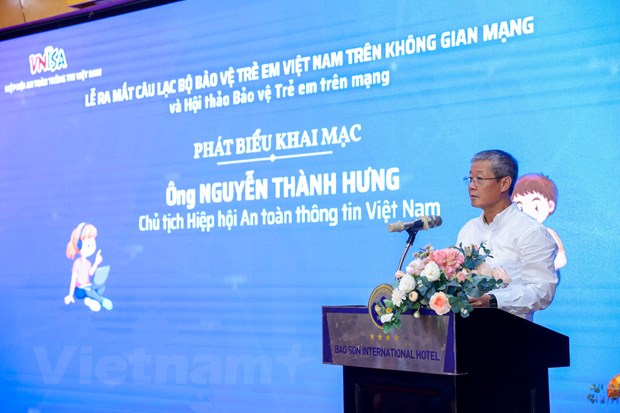 Ông Nguyễn Thành Hưng - Chủ tịch VNISA. (Ảnh: Minh Sơn/Vietnam+)