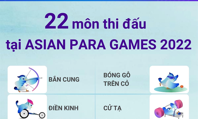 Đoàn thể thao người khuyết tật Việt Nam lên đường tham dự ASIAN Para Games 4
