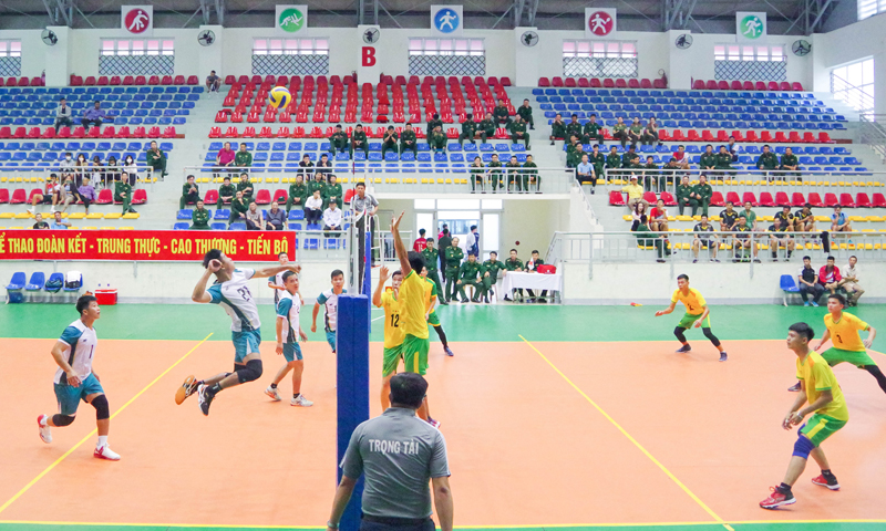 Bộ đội Biên phòng Quảng Bình: Đăng cai hội thao bóng chuyền vòng bán kết khu vực I năm 2023