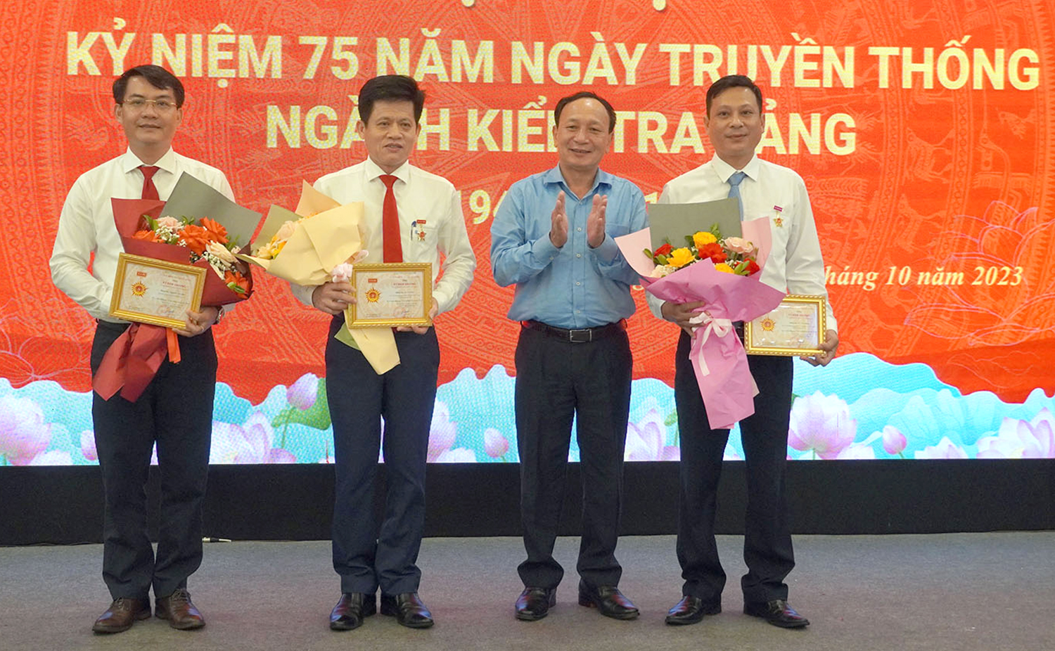 Gặp mặt kỷ niệm 75 năm Ngày truyền thống ngành Kiểm tra Đảng