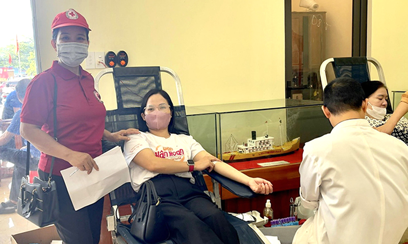 Phong trào hiến máu tình nguyện ngày càng có sức lan tỏa sâu rộng trong cộng đồng.