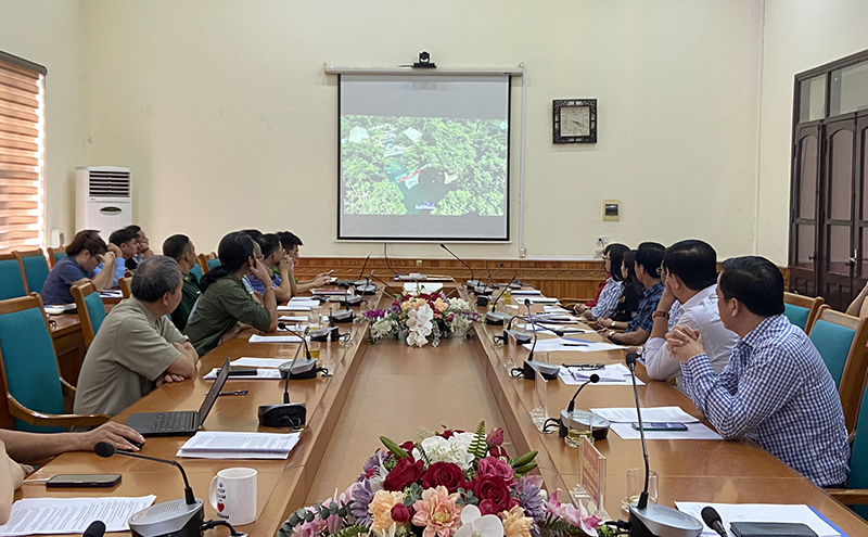 Đoàn công tác tỉnh Quảng Bình làm việc với UBND huyện Bình Liêu