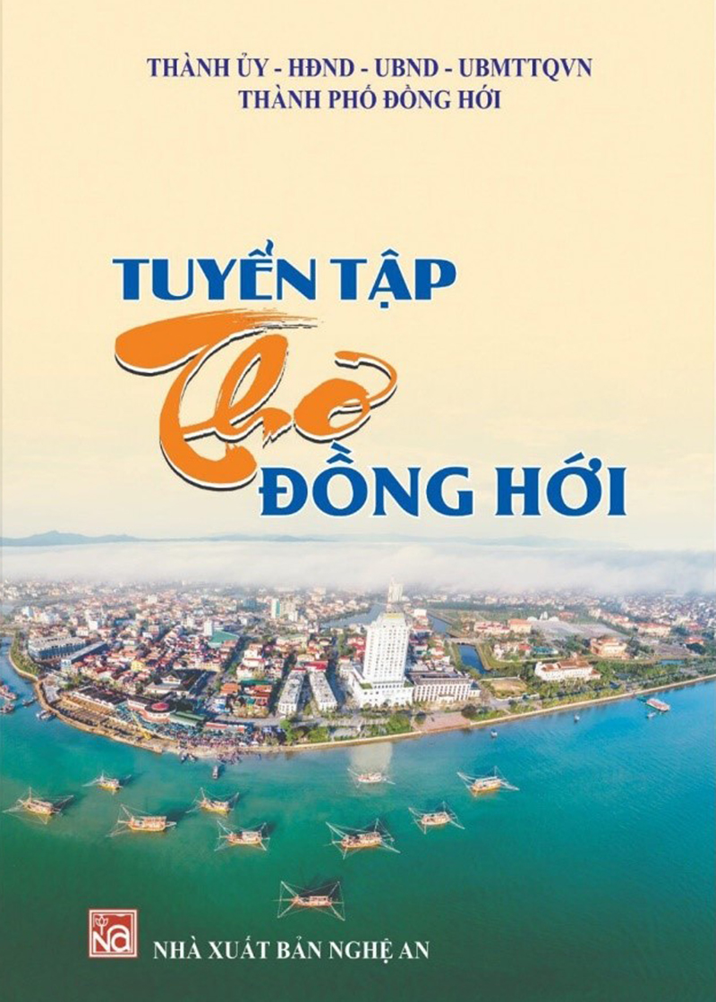 Bìa cuốn Tuyển tập thơ Đồng Hới.