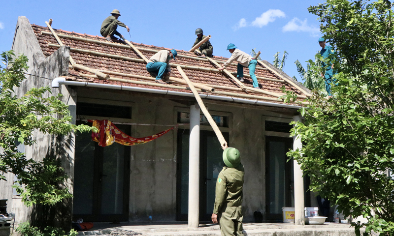 Hoạt động diễn tập phòng, chống thiên tai được các cấp Hội CTĐ trên địa bàn tỉnh chú trọng triển khai.