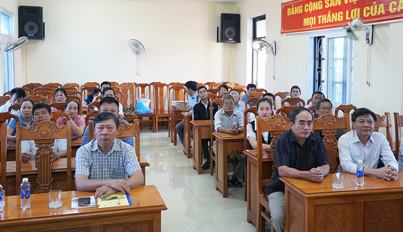 Các đại biểu tham dự lớp tập huấn.