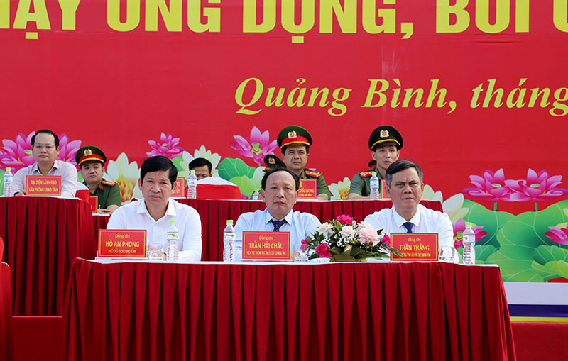 Lãnh đạo tỉnh Quảng Bình tham dự lễ khai mạc hội thao lực lượng CAND năm 2023