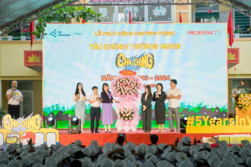 - Lễ Phát động dự án tài chính thông minh Cha-Ching tại Quảng Bình đánh dấu cột mốc năm thứ 5 triển khai tại Việt Nam. Ảnh: BTC.