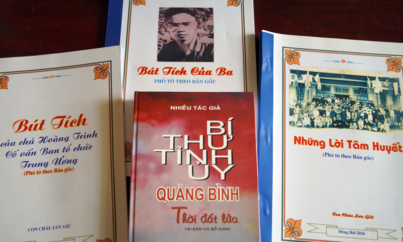 Những tư liệu quý về “Bí thư Tỉnh ủy Quảng Bình thời đất lửa”.