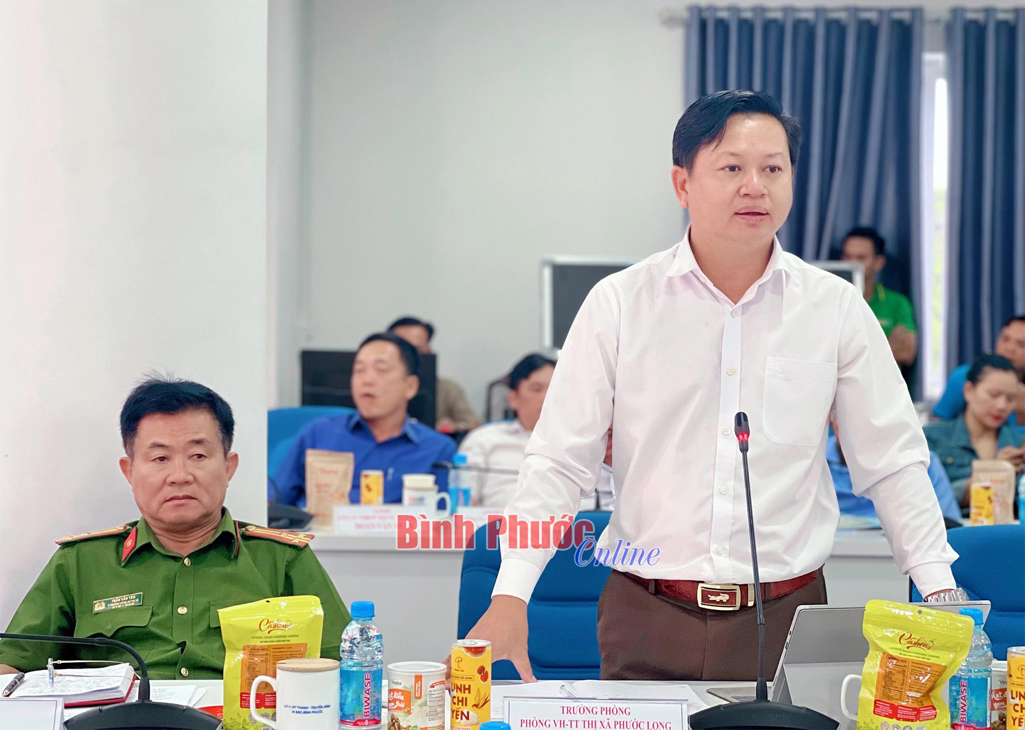 Đại diện thị xã Phước Long thông tin thêm một số nội dung liên quan đến dịch vụ lưu trú