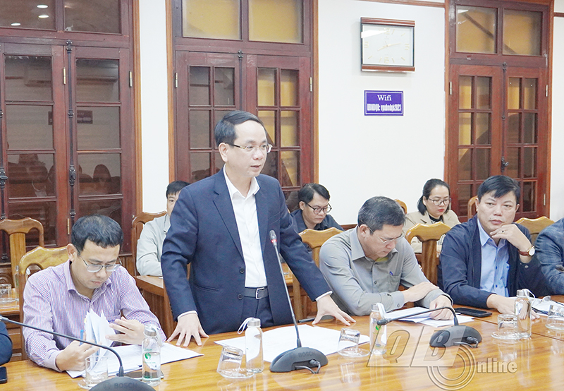 Đồng chí Phó Chủ tịch UBND tỉnh Phan Mạnh Hùng cho biết, tỉnh Quảng Bình luôn tạo điều kiện thuận lợi tối đa cho các nhà đầu tư.