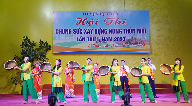 Một phần thi trong hội thi.