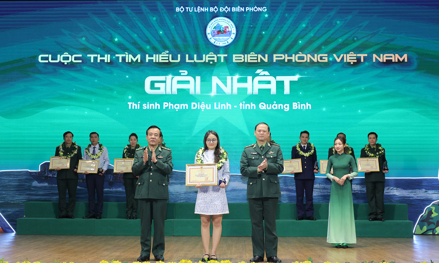 Thí sinh Quảng Bình giành giải nhất chung kết cuộc thi trực tuyến "Tìm hiểu Luật Biên phòng Việt Nam"