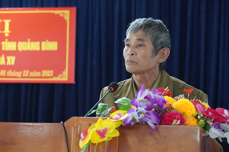 Cử tri huyện Tuyên Hóa bày tỏ tâm tư nguyện vọng.