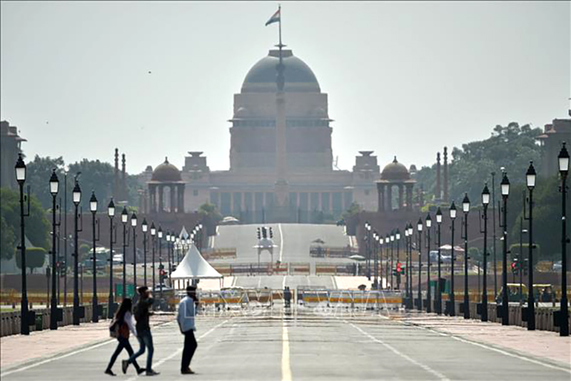 Thủ đô New Delhi, Ấn Độ. Ảnh: AFP/TTXVN