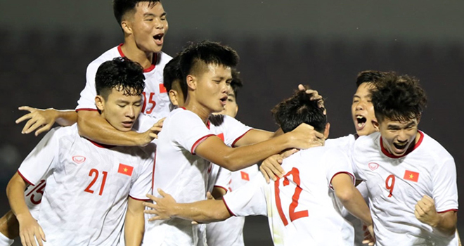 U19 Việt Nam nằm ở nhóm 3 tại VCK U19 châu Á. Ảnh: TT&VH.
