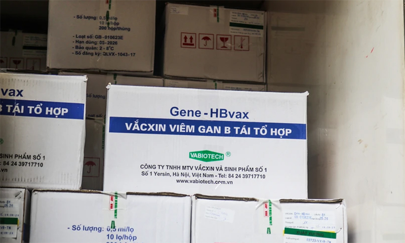 Bộ Y tế đã phê duyệt giá cụ thể 10 vaccine sản xuất trong nước sử dụng ngân sách Trung ương cho chương trình tiêm chủng mở rộng năm 2023. (Ảnh: PV/Vietnam+)