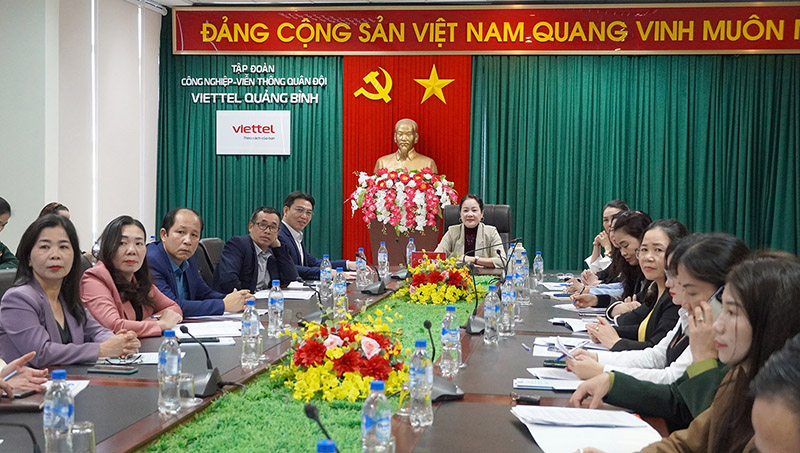 Quang cảnh lễ phát động tại điểm cầu Quảng Bình