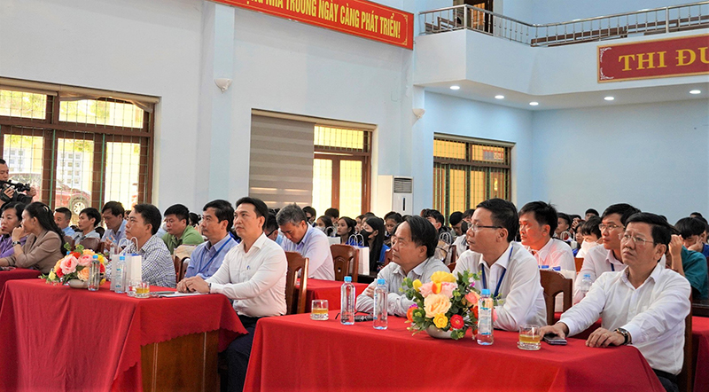 Đại biểu tham dự lễ phát động cuộc thi: “Khởi nghiệp đổi mới sáng tạo” tỉnh Quảng Bình lần thứ III năm 2024