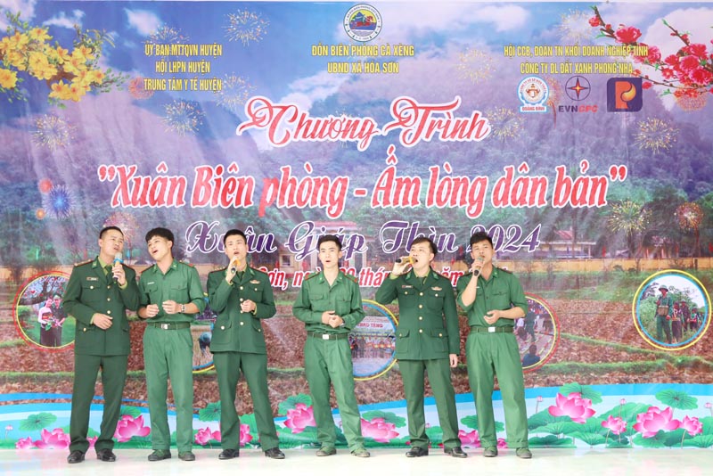 Một tiết mục văn nghệ tại Chương trình  