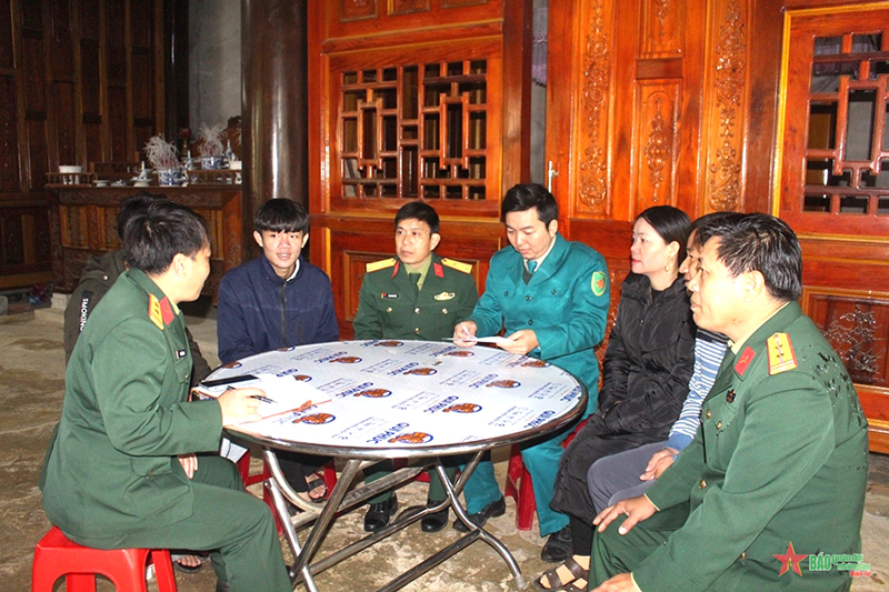 Đến thời điểm này các địa phương ở Quảng Bình đã hoàn thành công tác thâm nhập, chốt quân số nhập ngũ.