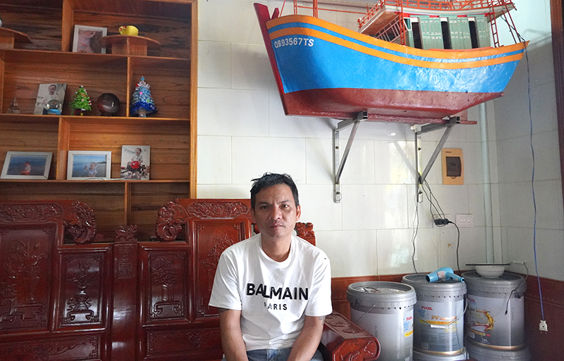 Ngư dân Nguyễn Minh Tuấn chia sẻ về những chuyến biển trúng hàng trăm triệu đồng trong năm qua.