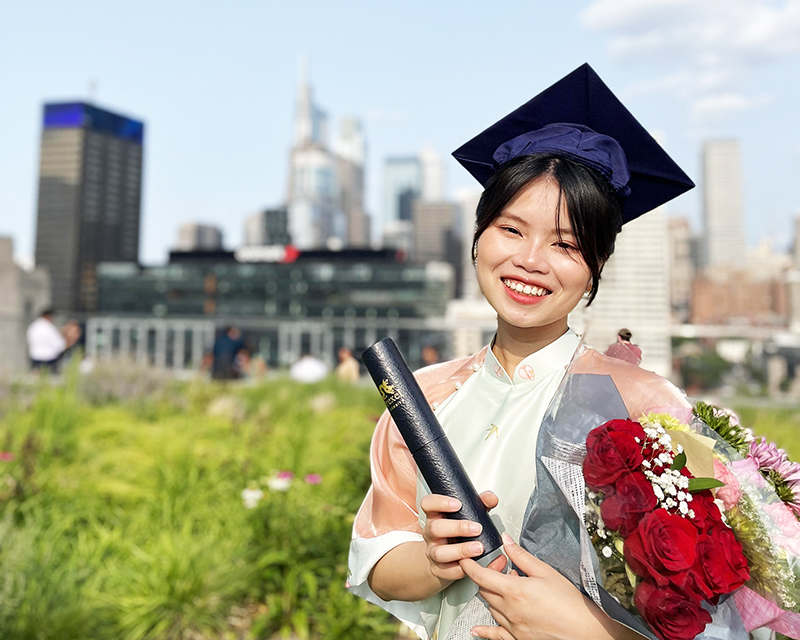 Nguyễn Thị Khánh Chi tốt nghiệp xuất sắc ngành Kỹ thuật Hóa học, Đại học Drexel (Mỹ).