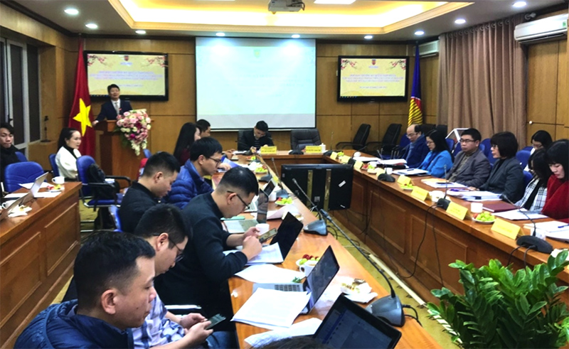 Thứ trưởng Bộ Tư pháp Nguyễn Thanh Tịnh phát biểu tại cuộc họp báo (Ảnh: TTXVN)