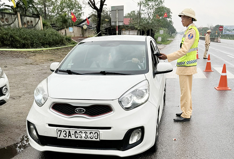 Lan tỏa thông điệp "Đã uống rượu, bia-không lái xe"