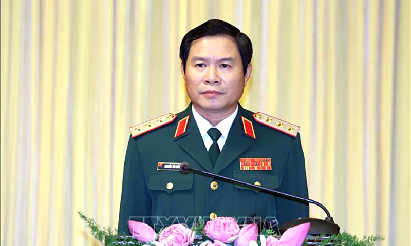 Thượng tướng Nguyễn Tân Cương, Tổng Tham mưu trưởng Quân đội nhân dân Việt Nam. Ảnh tư liệu: TTXVN
