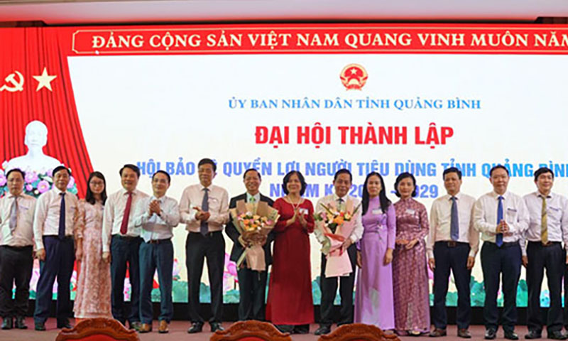 Đại hội thành lập Hội Bảo vệ quyền lợi người tiêu dùng tỉnh Quảng Bình