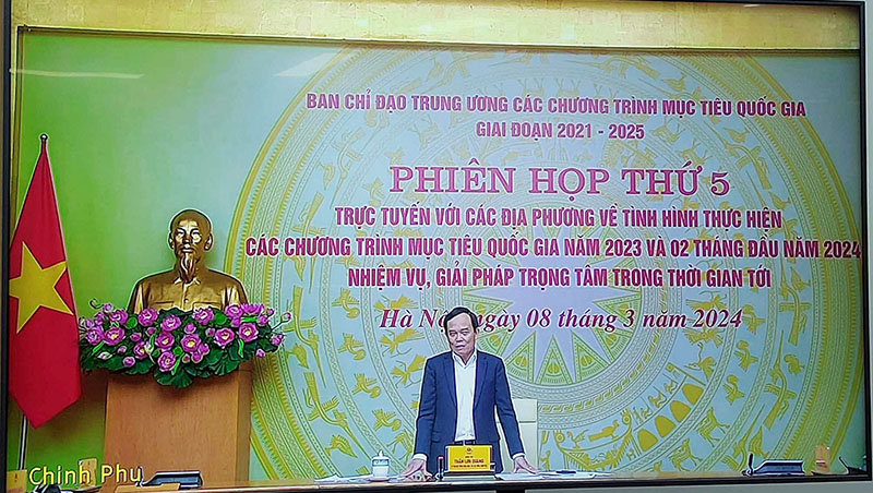 Phó Thủ tướng Trần Lưu Quang phát biểu kết luận tại phiên họp