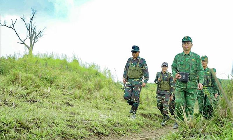 Chủ động tham mưu chủ trương, đối sách quản lý, bảo vệ biên giới. Ảnh minh họa: TTXVN