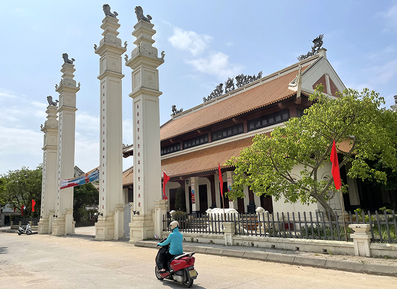 Đình làng Phan Long, là nơi gắn liền với lịch sử của vùng đất Ba Đồn.