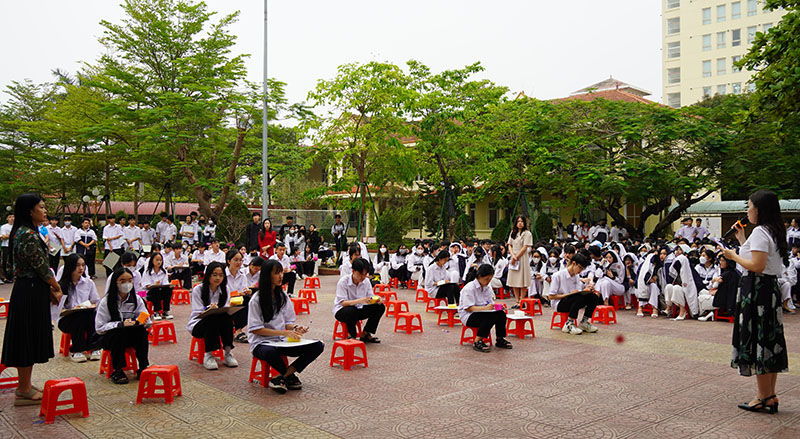 Toàn cảnh cuộc thi.