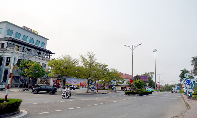 Một góc phường Đồng Hải (TP. Đồng Hới), ĐVHC được sắp xếp vào năm 2020.