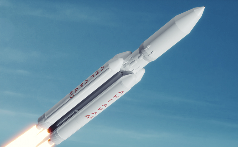 Hình minh hoạ tên lửa Angara A5. Ảnh: NASASpaceFlight