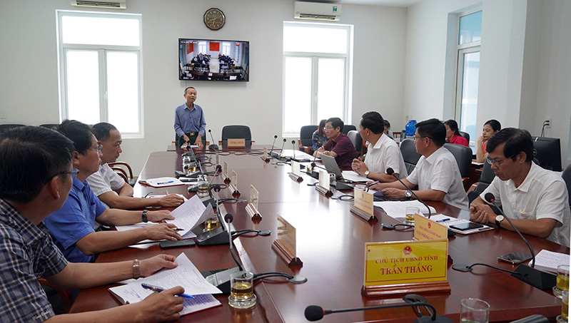 Công dân tham gia phiên tiếp của đồng chí Chủ tịch UBND tỉnh Trần Thắng