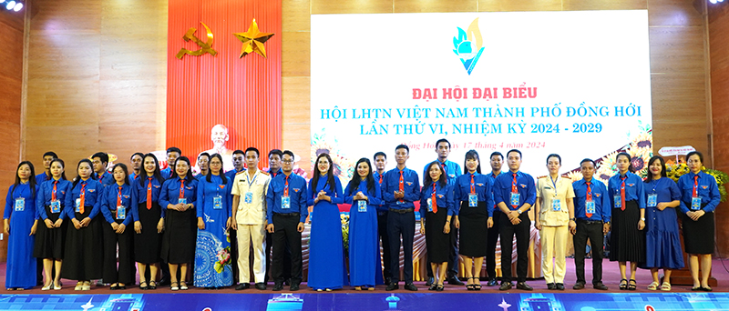 Ra mắt Ủy ban Hội LHTN Việt Nam TP. Đồng Hới khóa khóa VI, nhiệm kỳ 2024 - 2029.