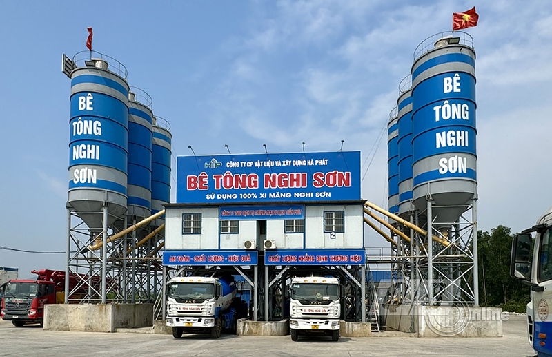 Nhà máy bê tông Nghi Sơn Quảng Bình có địa chỉ tại Khu công nghiệp Bắc Đồng Hới