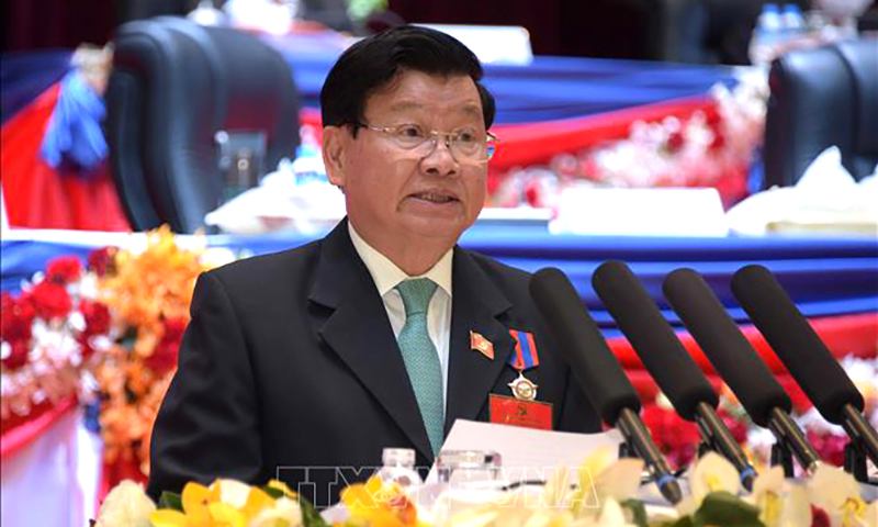 Tổng Bí thư, Chủ tịch nước Lào Thongloun Sisoulith. Ảnh (tư liệu): TTXVN