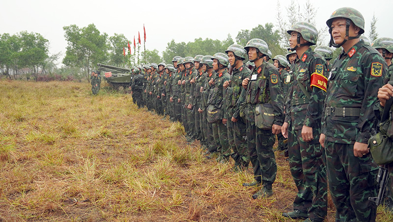 Lực lượng vũ trang Quảng Bình chắc tay súng bảo vệ quê hương