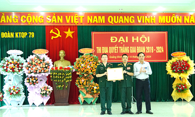 Đoàn Kinh tế-Quốc phòng 79 tiếp tục đẩy mạnh phong trào thi đua Quyết thắng