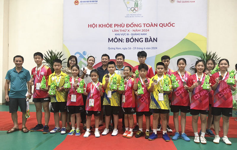 Quảng Bình giành 44 huy chương tại Hội khỏe Phù Đổng toàn quốc